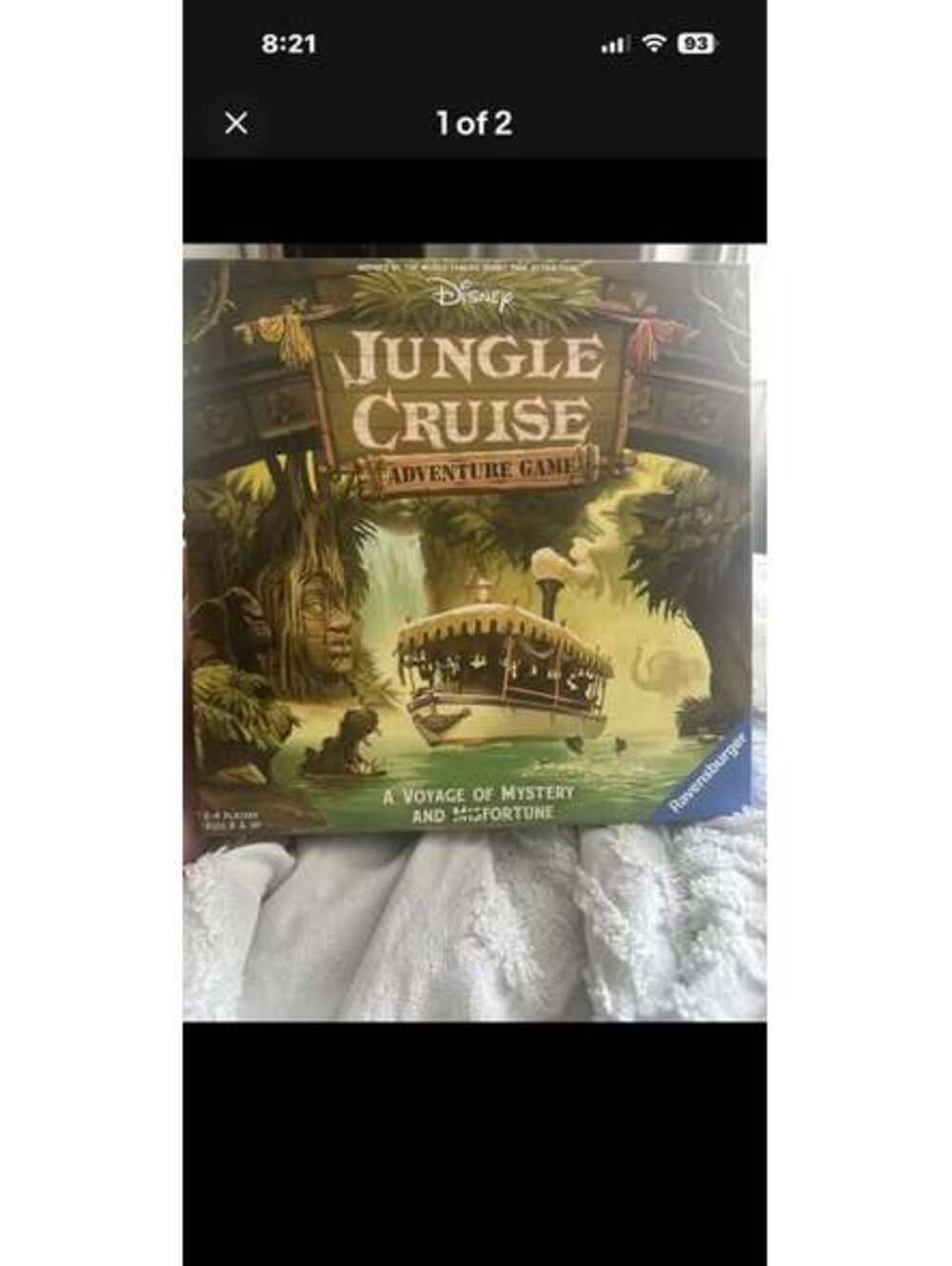 Ravensburger Disney Jungle Cruise Adventure Game